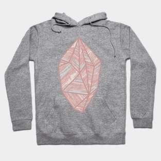 Cute Pastel Crystal - Minimalist Illustration Hoodie